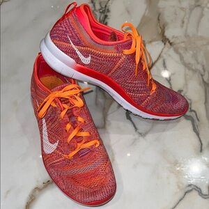 Nike Women's Orange and Pink Athletic Shoes-excellent condition-worn a few times